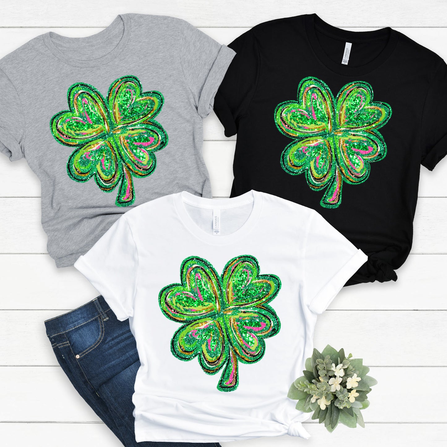 St. Patricks Day Shirt Clover 8