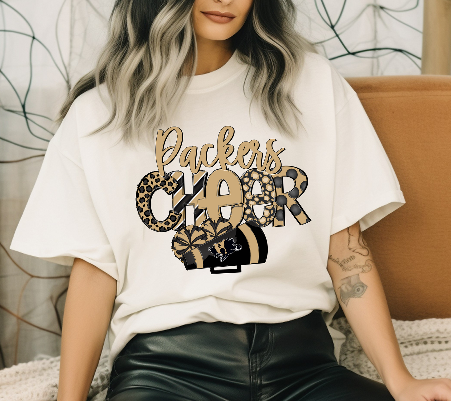 Youth/Toddler Colquitt County Packers Cheer Megaphone T-Shirt