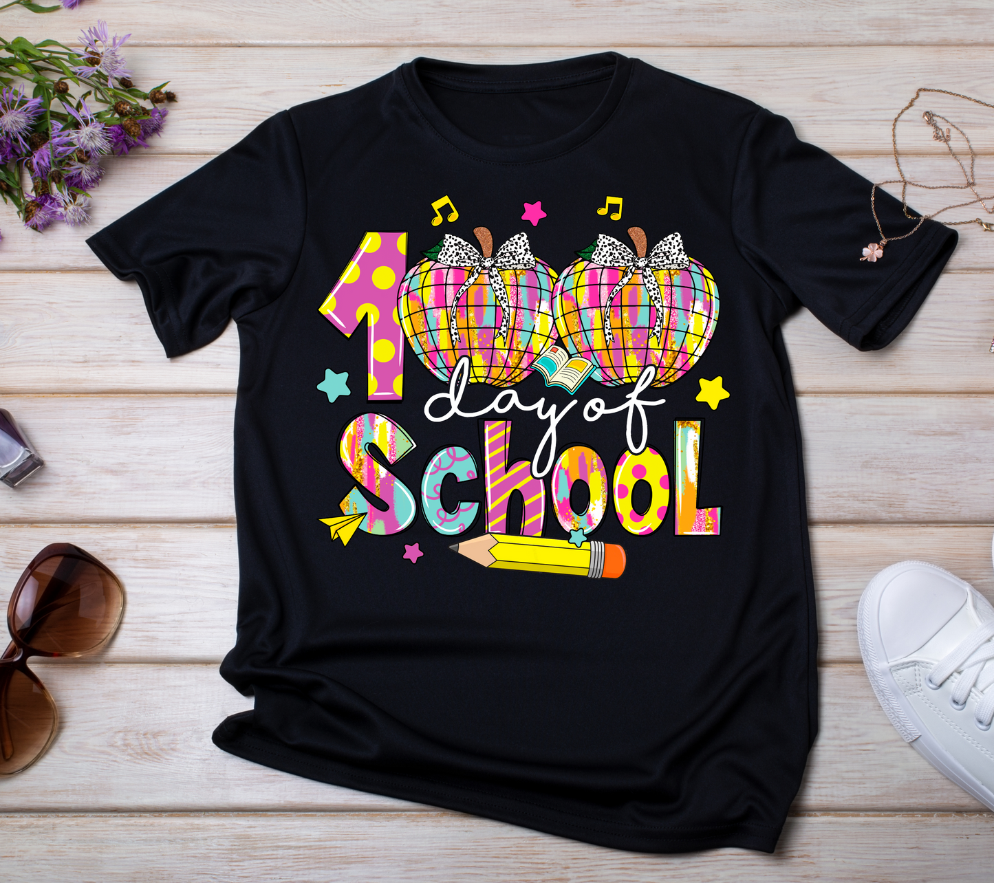 100 Days of School Shirt - Fun Teacher & Student Celebration T-Shirt32