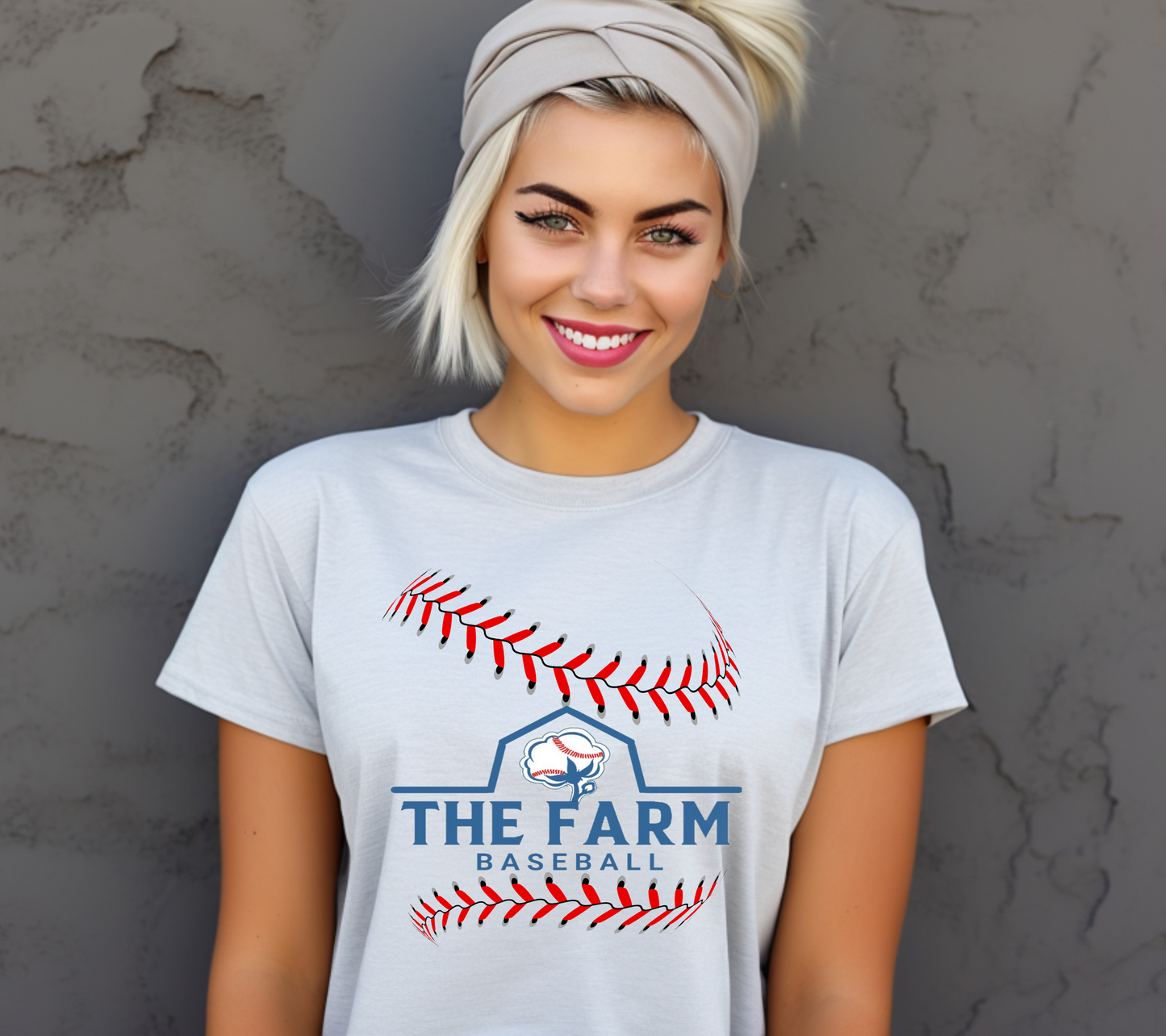 The Farm Baseball Threads T-Shirt