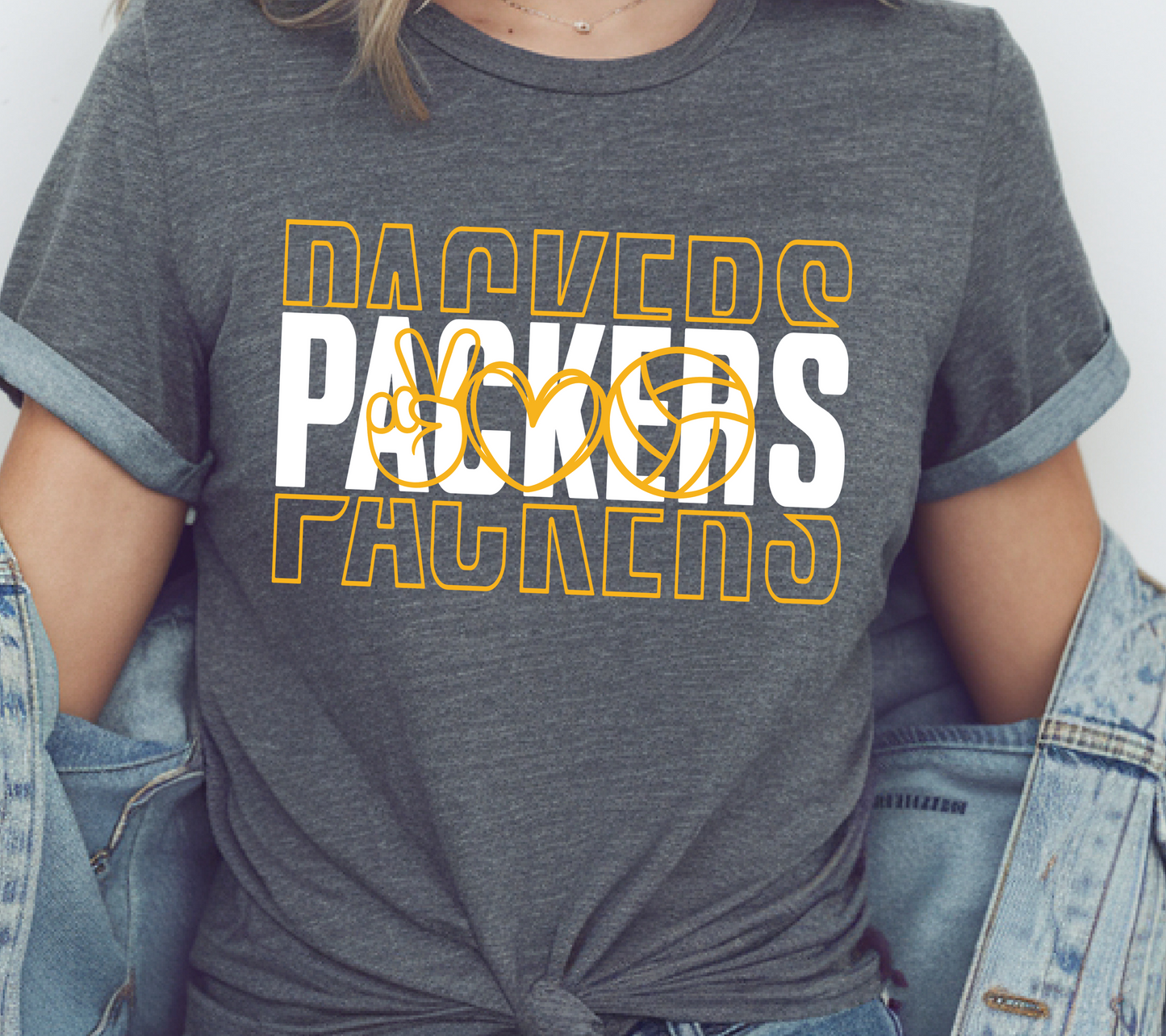 Packers Volleyball I Love Volleyball Colquitt County Packers Game Day Shirt (04)