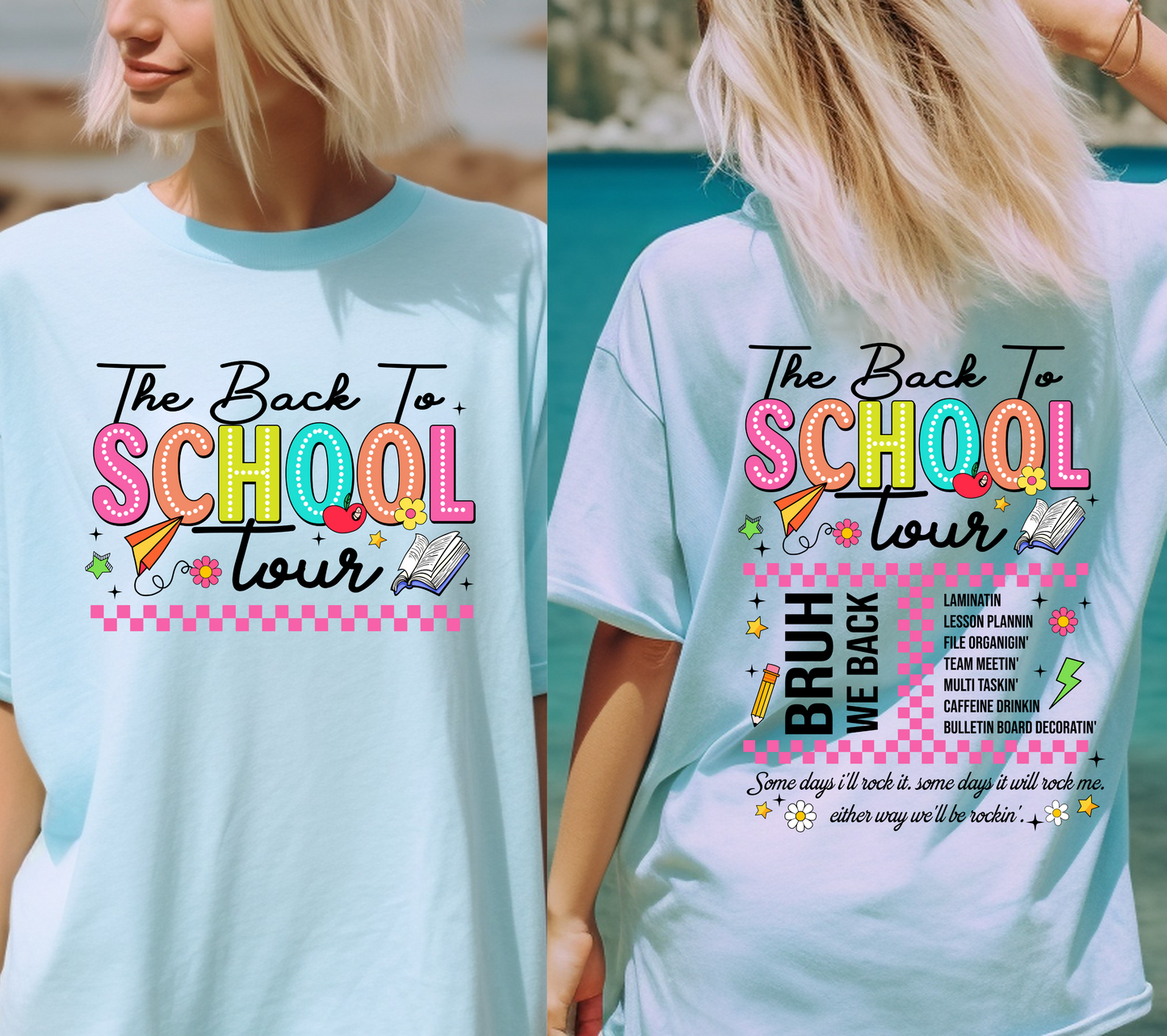 Youth/Toddler The Back To School Tour T-Shirt