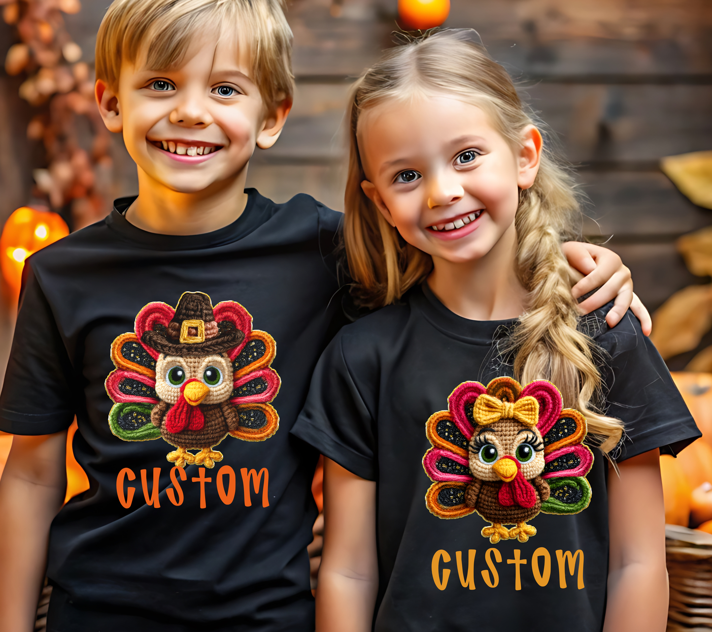 Custom Pumpkin Patch T-Shirt – Personalized Fall Pumpkin Shirt for Kids, Family Pumpkin Patch Tee, Cute Autumn Matching Outfit (Copy)