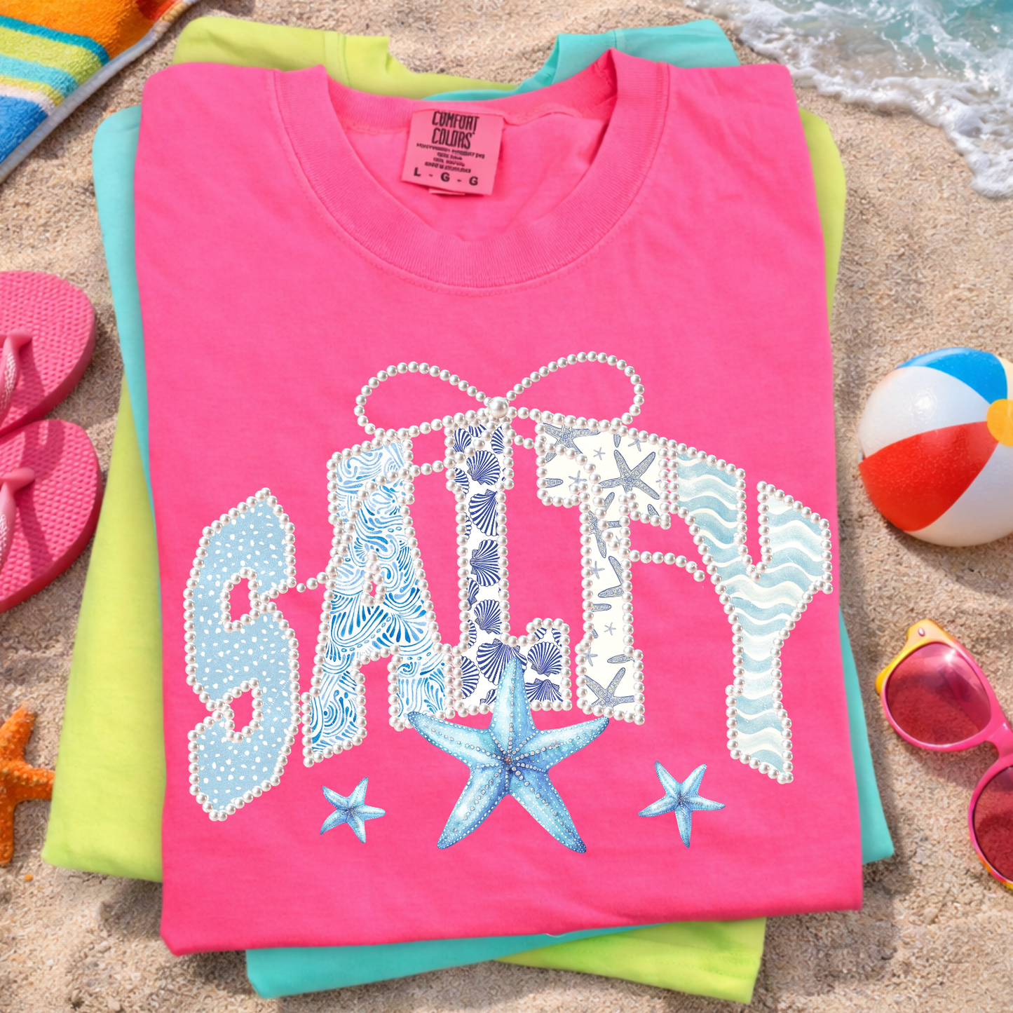 Salty Beach Shirt, Coastal Summer Shirt, Beach Vacation Shirt, Ocean Lover Tee, Cute Beach Shirt, Seaside Graphic Tee, Summer Vacation Outfit