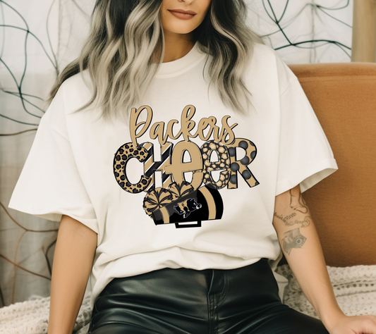 Adult Colquitt County Packers Cheer Megaphone T-Shirt