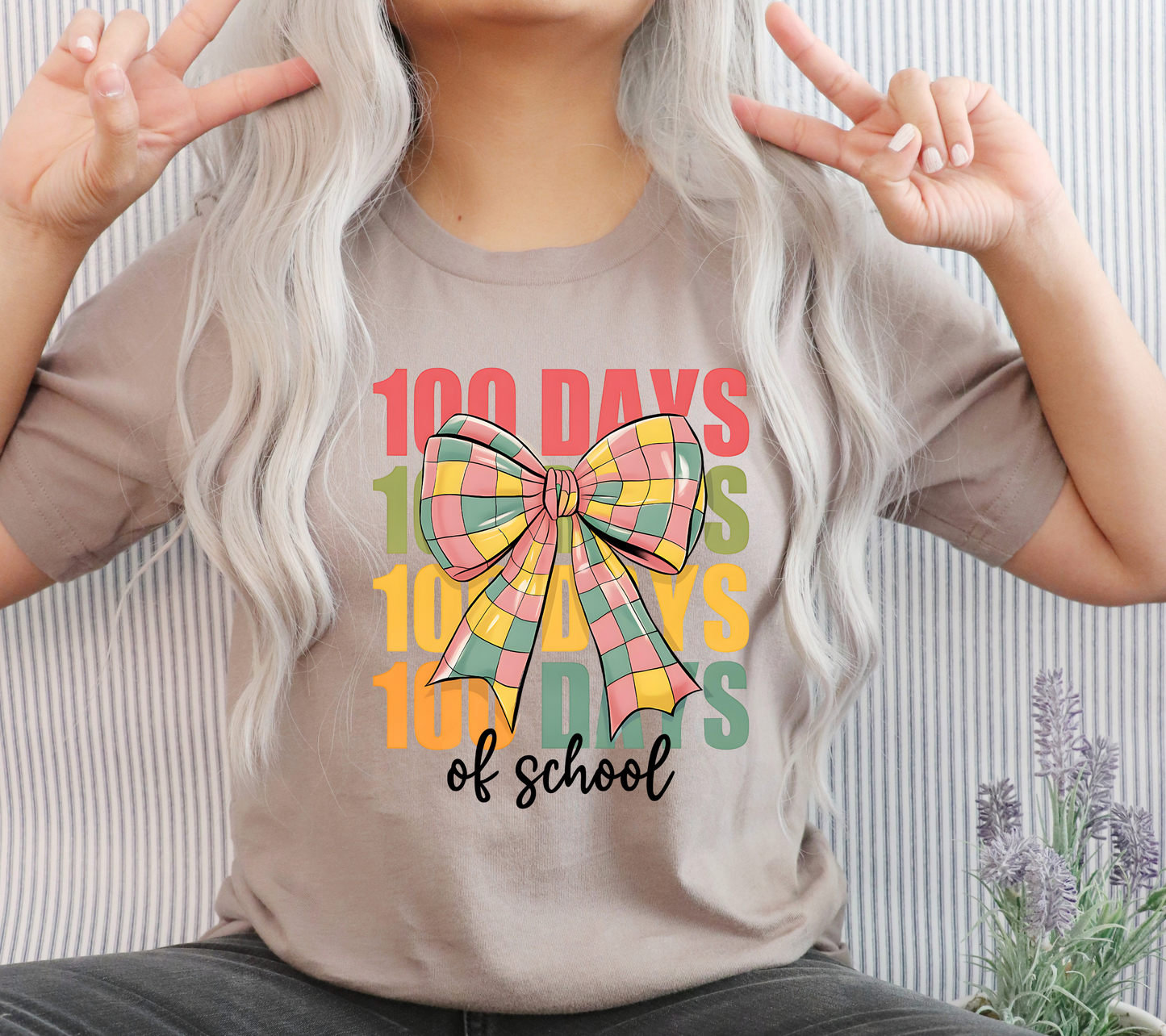 100 Days of School Shirt - Fun Teacher & Student Celebration T-Shirt25