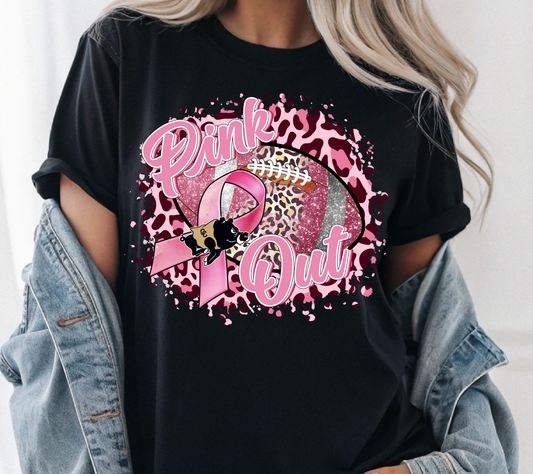 Pink Out Packers Breast Cancer Awareness T-Shirt (#2)