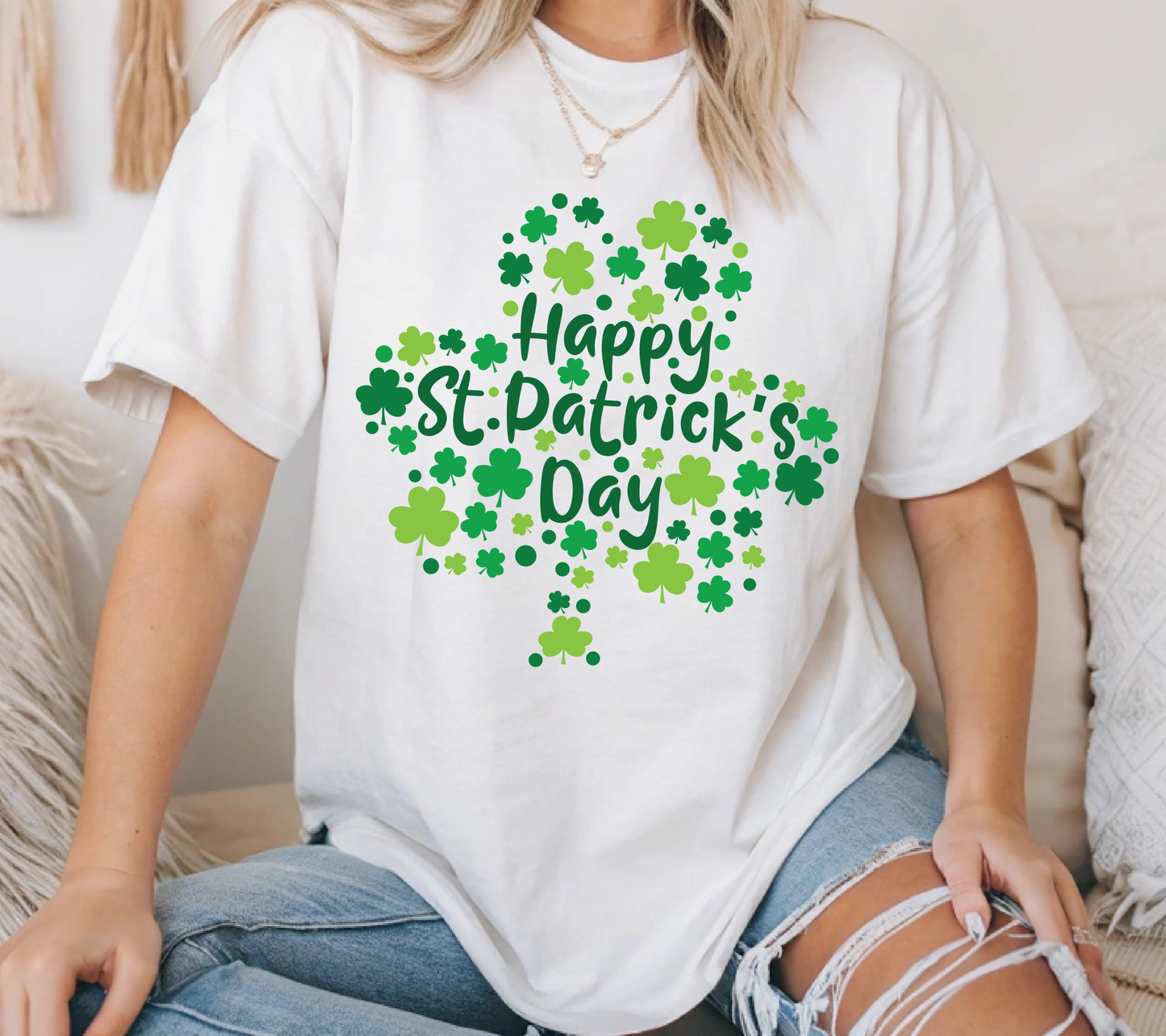 St. Patricks Day Shirt SHAMROCK 31