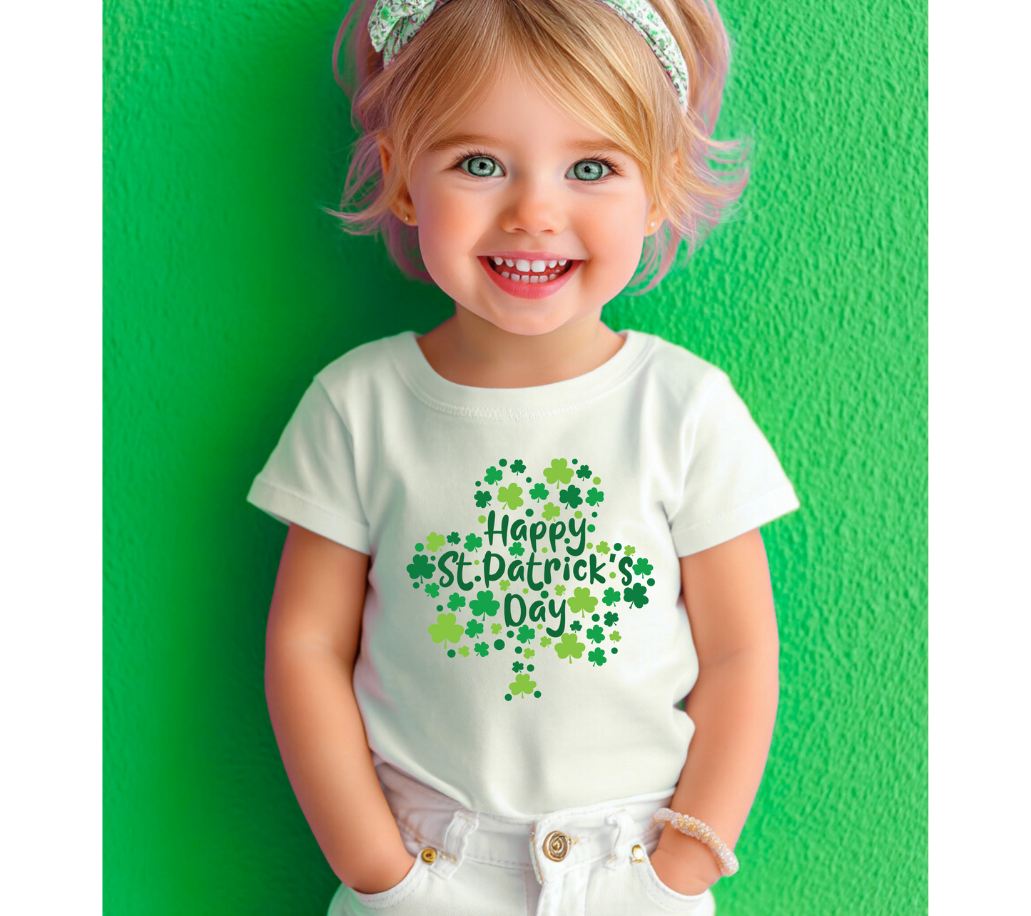 Youth/Toddler St. Patricks Day SHAMROCK 31