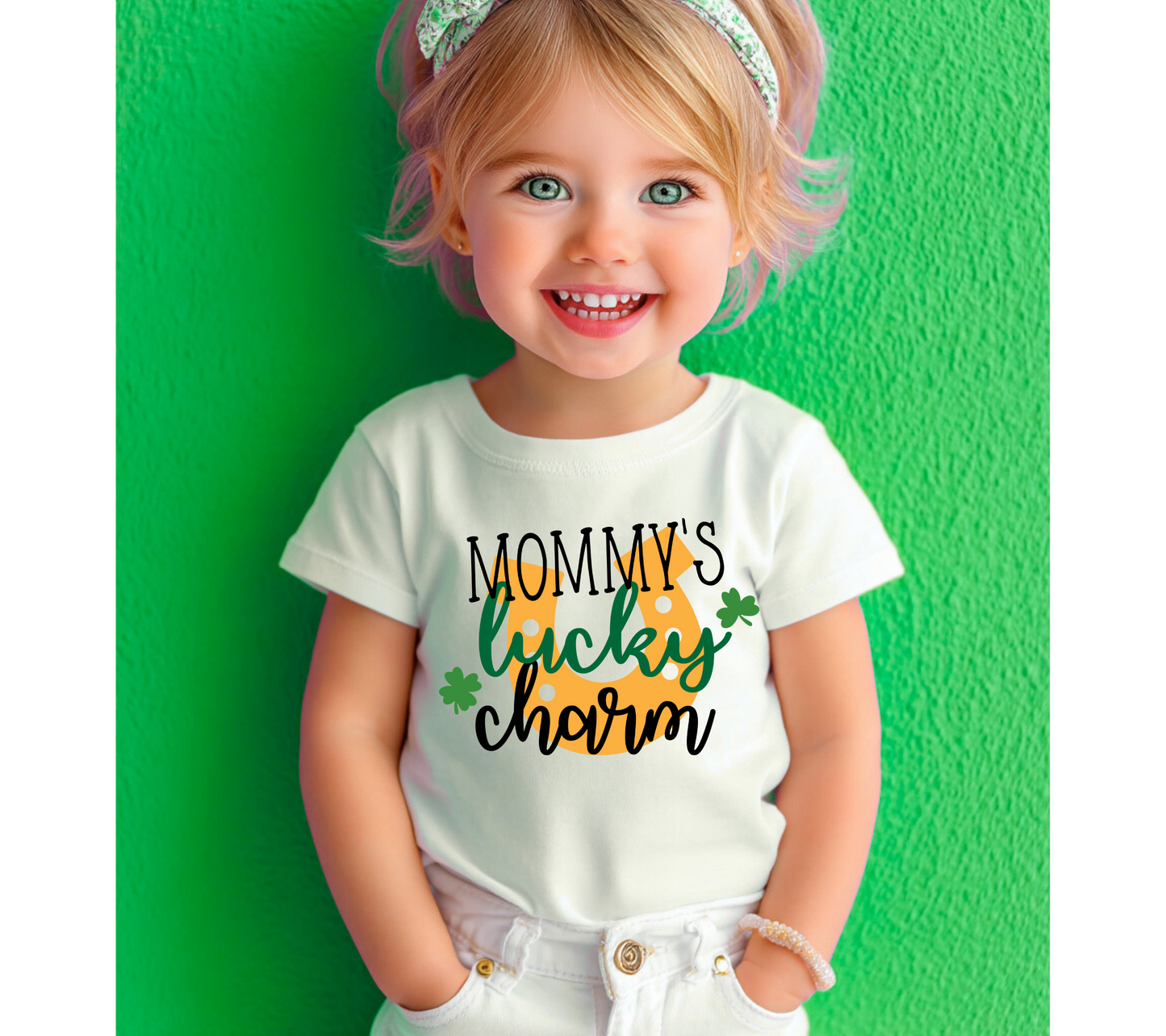 Youth/Toddler St. Patricks Day Mama's Lucky Charm 34