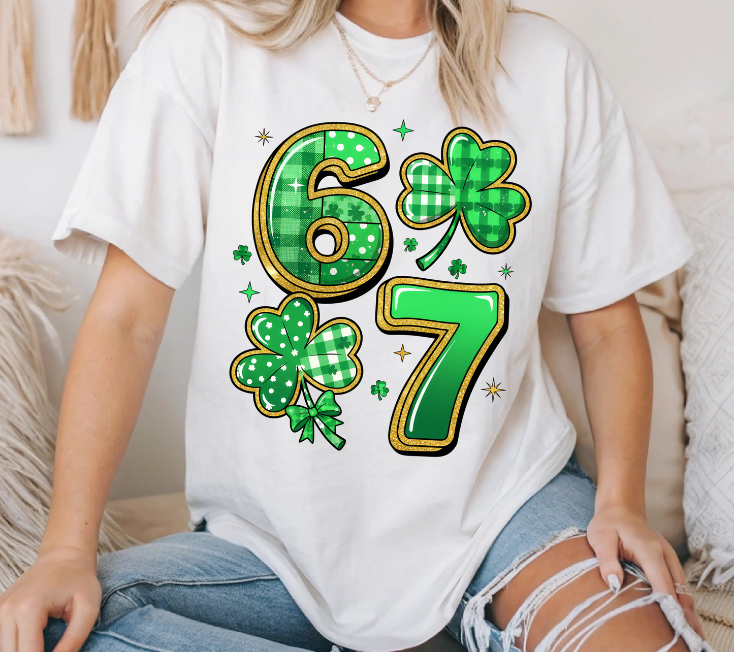 St. Patricks Day Shirt 67 Shamrock 35