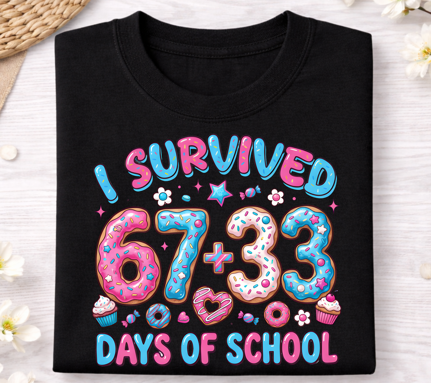 100 Days of School Shirt - Fun Teacher & Student Celebration T-Shirt 36
