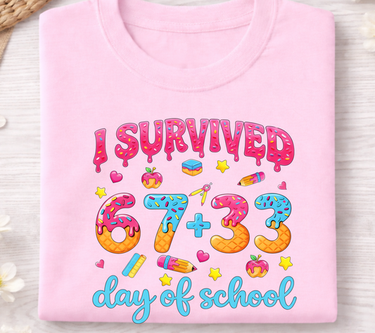 100 Days of School Shirt - Fun Teacher & Student Celebration T-Shirt 37