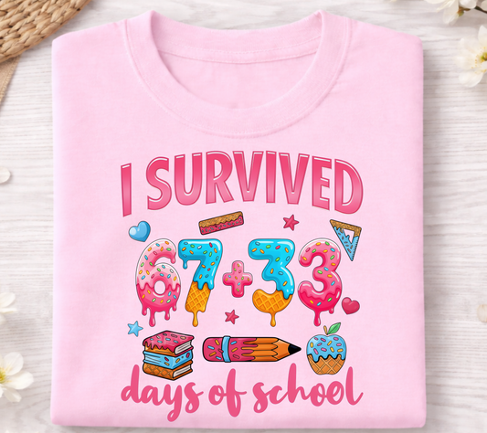 100 Days of School Shirt - Fun Teacher & Student Celebration T-Shirt 39