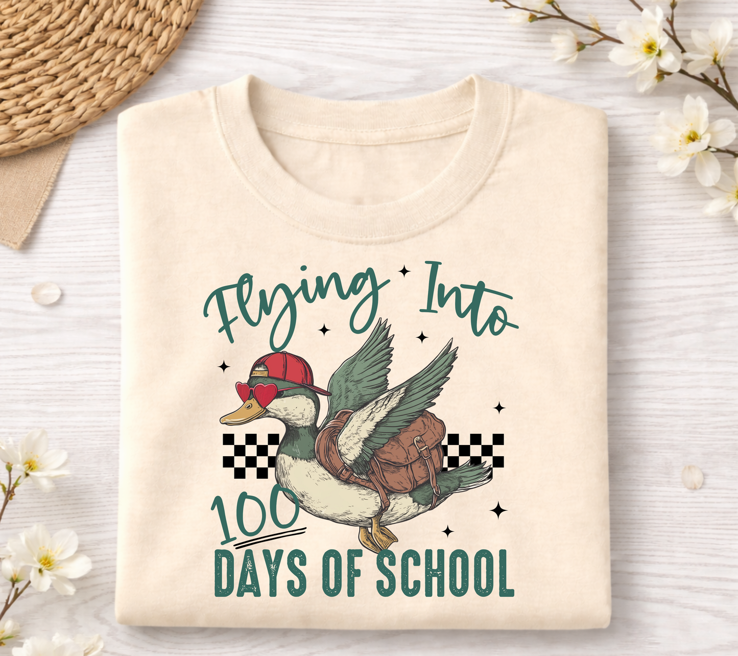 100 Days of School Shirt - Fun Teacher & Student Celebration T-Shirt 45