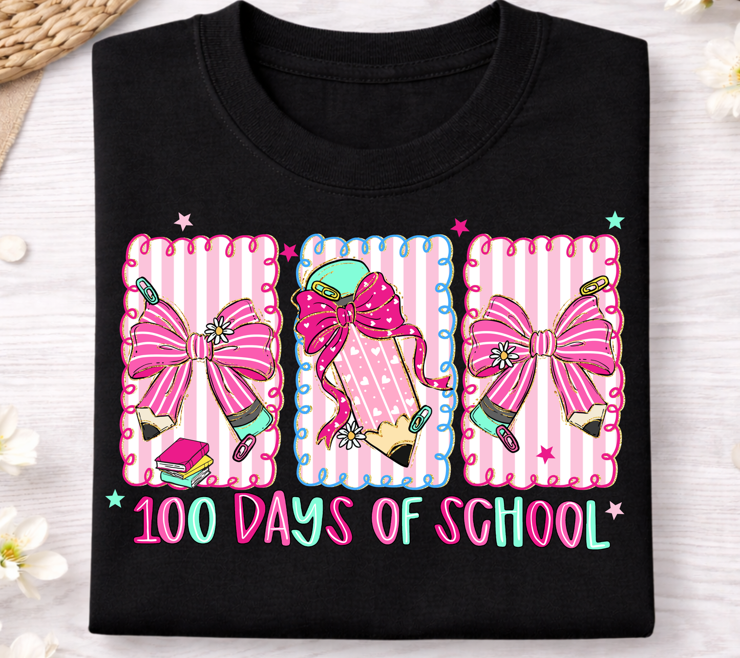 100 Days of School Shirt - Fun Teacher & Student Celebration T-Shirt 47