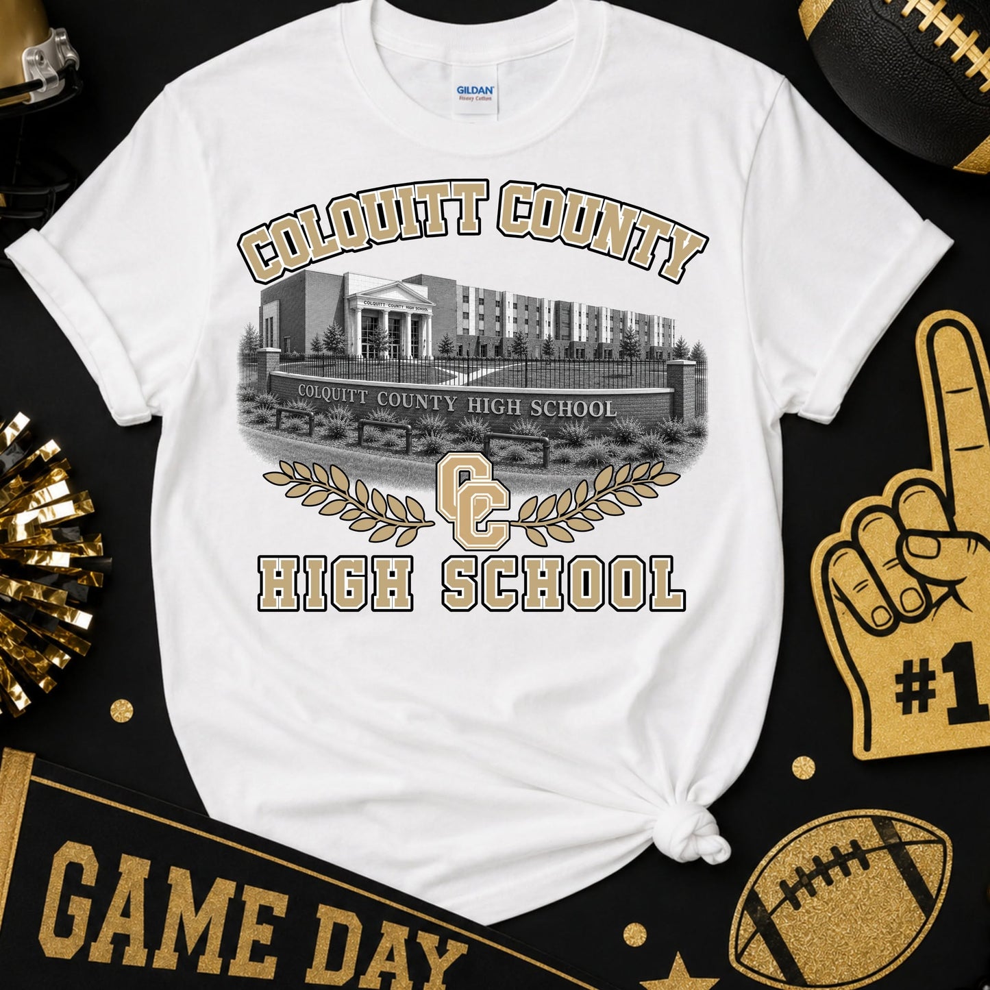 Colquitt County High School Shirt | CCHS Packers Spirit Tee | Moultrie GA School Shirt | Packers Game Day Shirt | Alumni & School Pride Tee