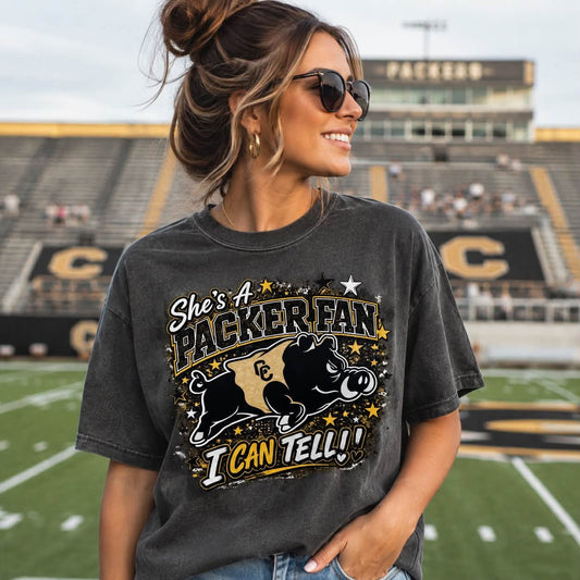 Colquitt County Packers Fan Shirt | CCHS Game Day Tee | Packers Football Shirt | Black Gold Spirit Wear | Moultrie GA Packer Shirt