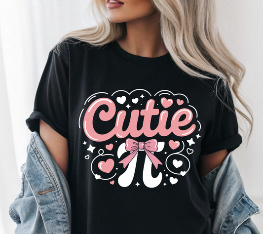 Cute Pi Bow Shirt Cute Pi Shirt – Pink Bow Pi Symbol Tee, Math Teacher Shirt, Pi Day Shirt, STEM Nerd Shirt, Funny Math Lover Graphic Tee