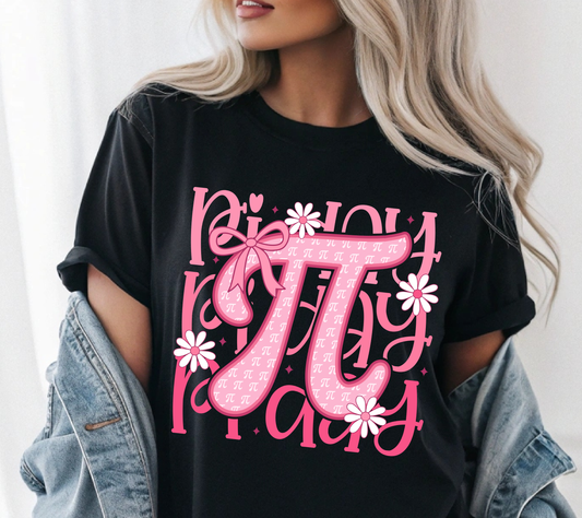 Pretty Pi Day Shirt Pretty Pi Day Shirt – Cute Pink Pi Symbol Tee, Math Teacher Shirt, Pi Day Graphic Tee, STEM Teacher Gift, Math Lover Shirt