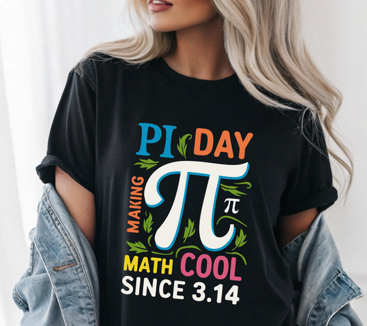 Pi Day Making Math Cool Since 3.14 Shirt Pi Day Making Math Cool Since 3.14 Shirt – Funny Math Teacher Tee, STEM Nerd Shirt, Math Lover Shirt, March 14 Pi Day Graphic Tee
