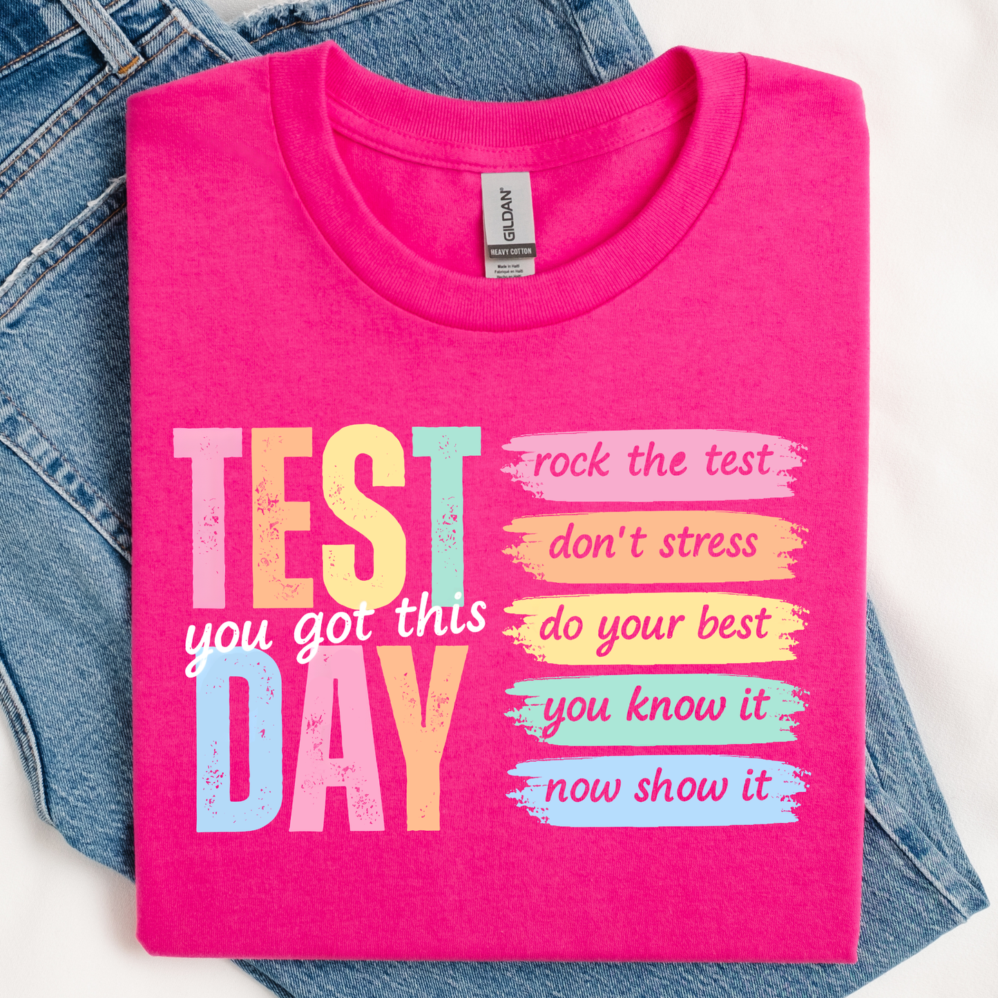 Test Day Shirt | You Got This Shirt | Teacher Testing Shirt | Motivational School Tee | Kids & Adult Sizes | Back to School Shirt