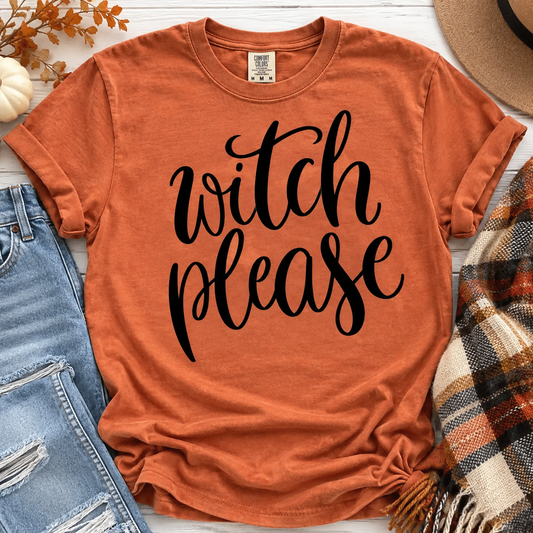 Witch Please Halloween Shirt – Funny Witch Spooky Season Graphic Tee