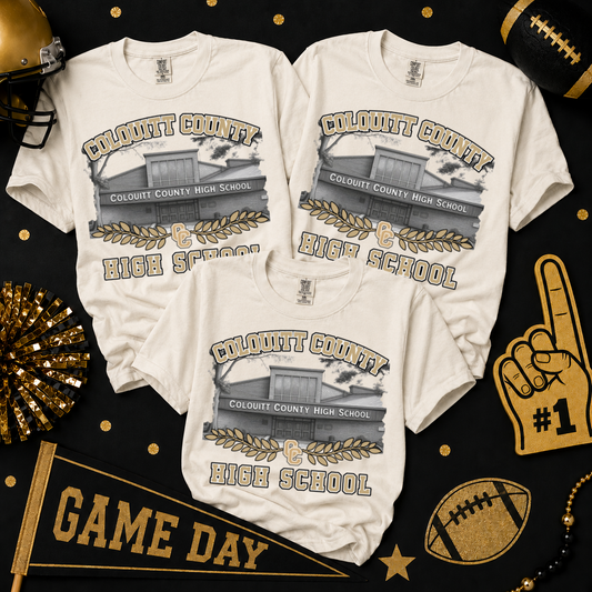 (Old) Colquitt County High School Shirt, Colquitt County Packers Shirt, CCHS Alumni Tee, Vintage School Spirit Shirt, Moultrie GA School Pride, Football Game Day Tee
