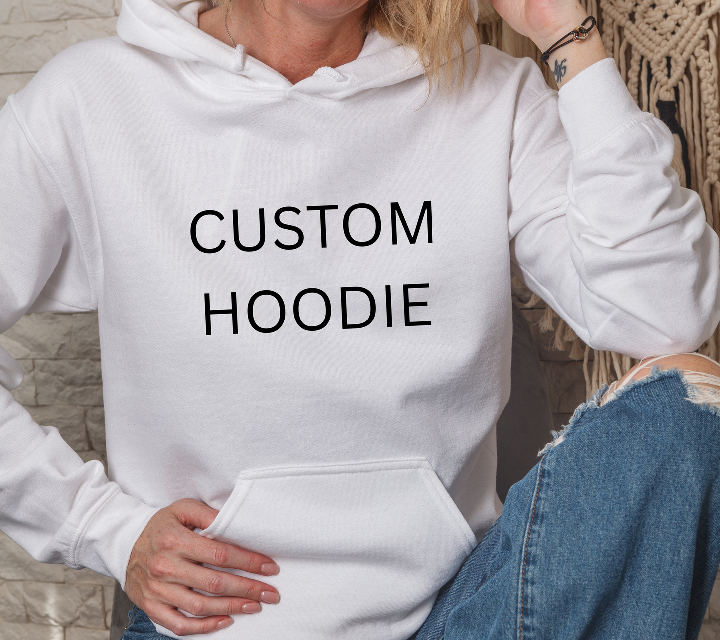 CUSTOM HOODIE Gildan/Port & Company Custom Business or Your Design Hoodie