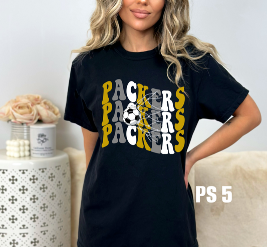 Adult Colquitt County Packers Soccer Season PS 5 T-Shirt