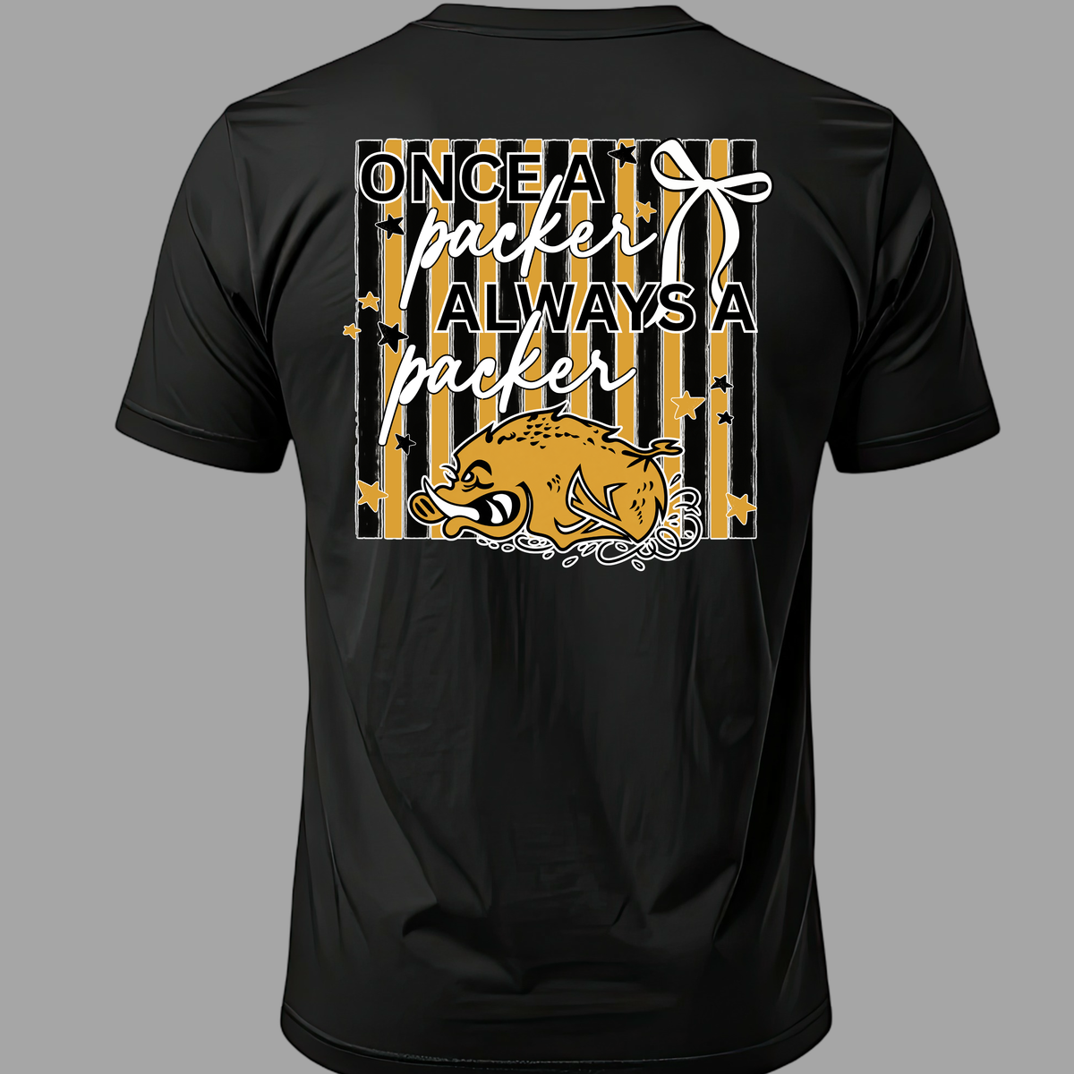 MHS Cheerleader Reunion Shirt LONG SLEEVE – Once a Packer, Always a Packer – Custom Reunion Tee (Copy)