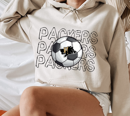 Adult Colquitt County Packers Soccer Season Packers Packers Packers Hoodie