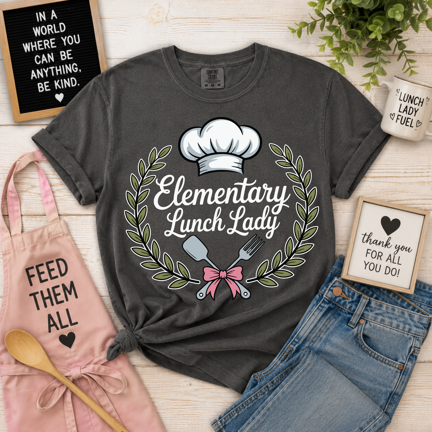 Elementary Lunch Lady Shirt, School Cafeteria Staff Tee, Lunch Lady Gift, Cafeteria Worker Shirt, School Nutrition Shirt, Teacher Appreciation Gift