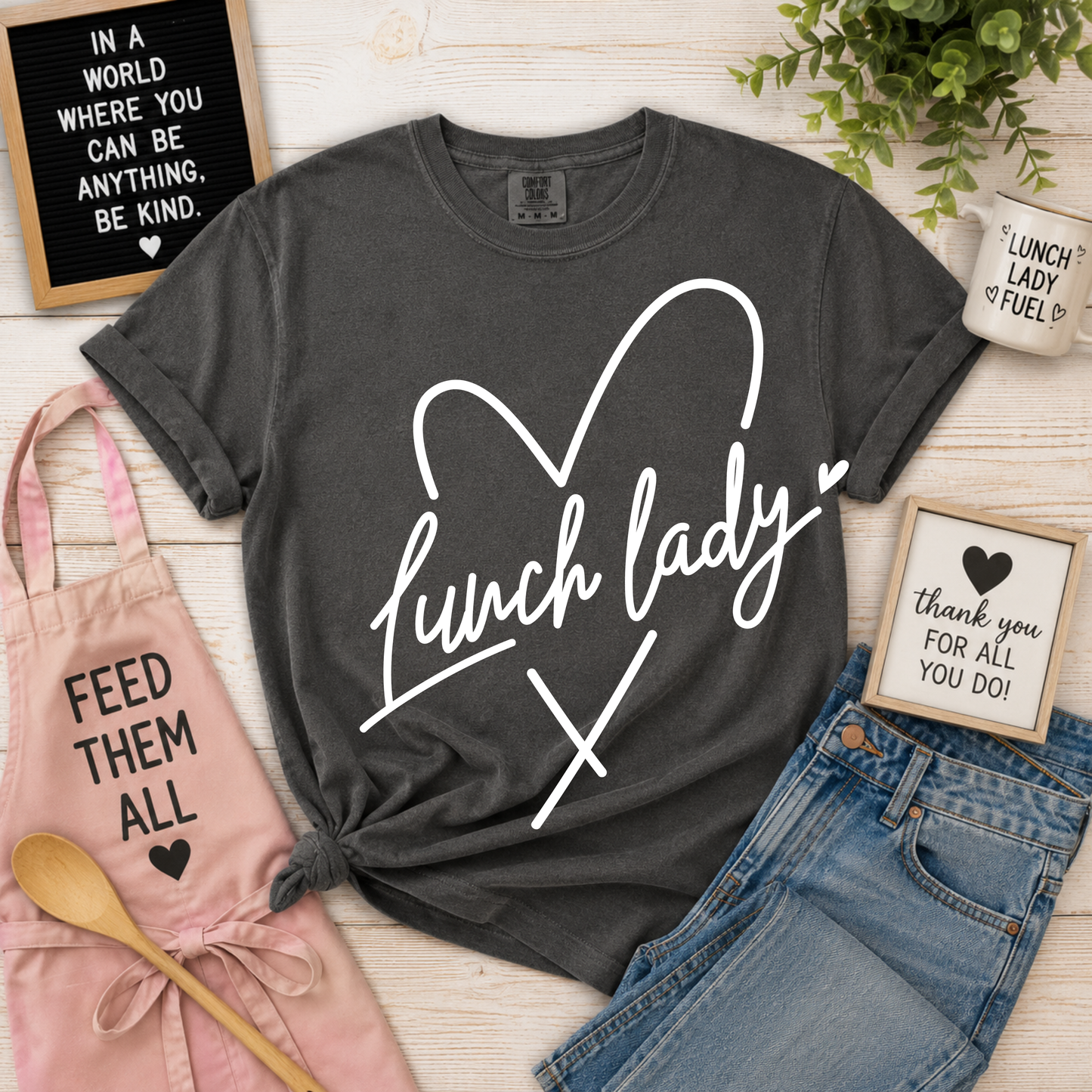 Lunch Lady Shirt, Minimalist Lunch Lady Tee, Cafeteria Worker Shirt, School Cafeteria Staff Shirt, School Nutrition Shirt, Lunch Crew Gift, Teacher Appreciation