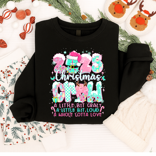 2025 Christmas Crew Shirt – Cute Family Christmas Matching Tee, Kids & Adults | Festshirts, Long Sleeves, Sweatshirts & Hoodies
