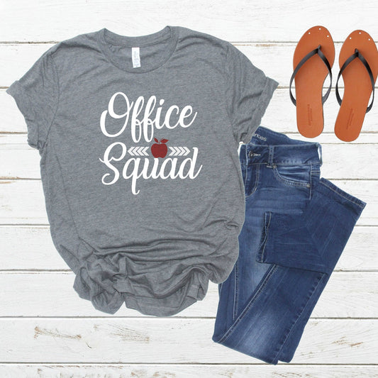 Office Squad T-shirt - Office Staff Shirt - Matching T-shirts - Secretary Shirts - Staff T-shirt