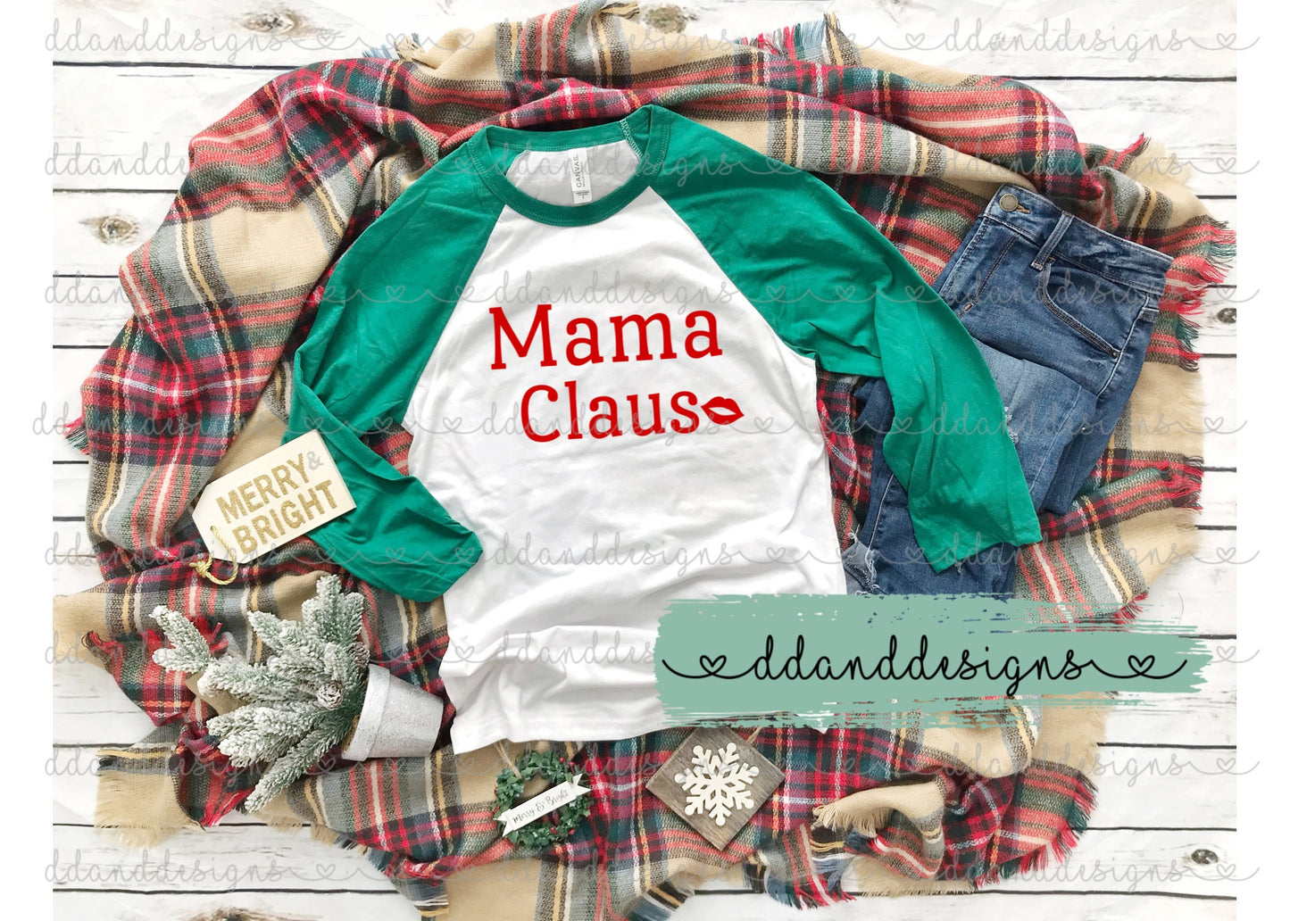 Long Sleeve Mom Christmas Raglan, Mama Claus baseball Shirt, Christmas Shirt, Christmas Morning  Sleeve Tshirt | Holiday Party Mama