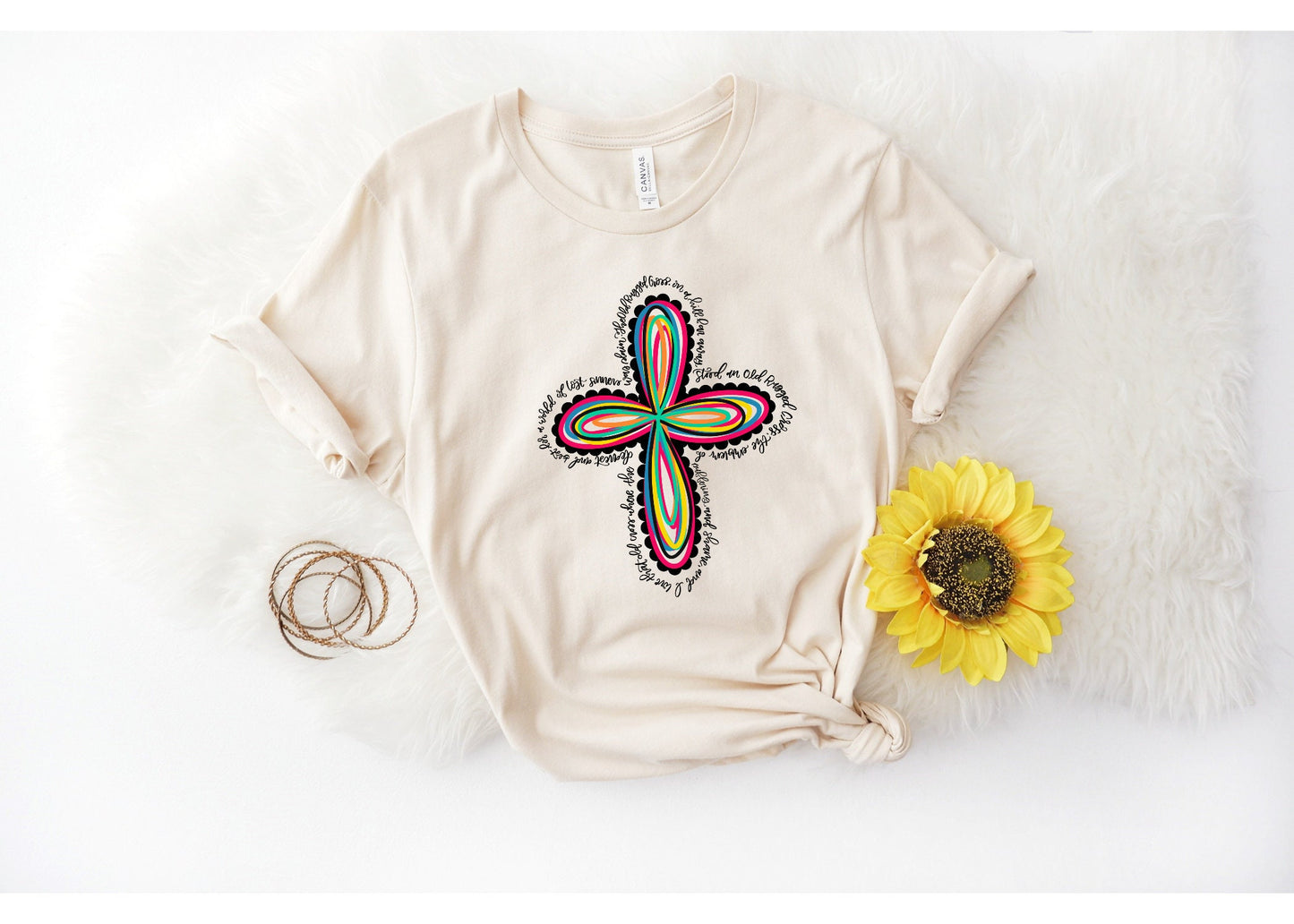 Easter Shirt, Old Rugged Cross, Watercolor Cross,  Inspirational Shirt, Shirts with Sayings, Motivational, Religion Shirt, Cute Easter Shirt