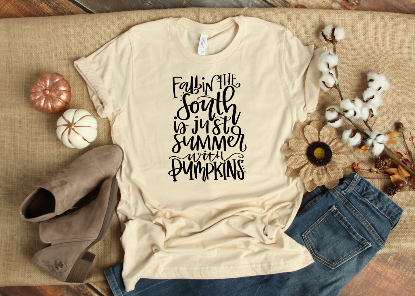 Fall Shirt, Fall Tee, Fall in The South, Autumn Shirt, Thanksgiving Shirt