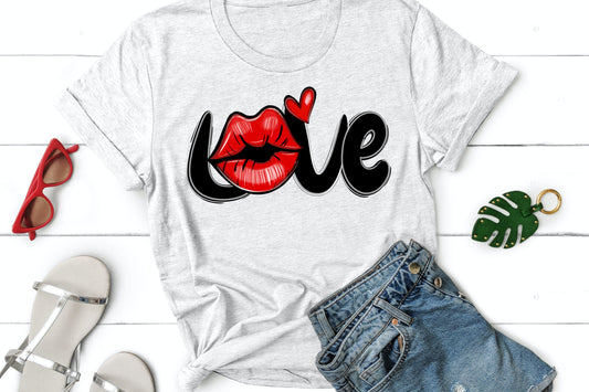 Valentine's shirt, Lips, Valentine's shirt, Funny Valentine's shirt, shirt, Unisex shirt, Valentine's Shirt, Mama's Valentine's, Lips