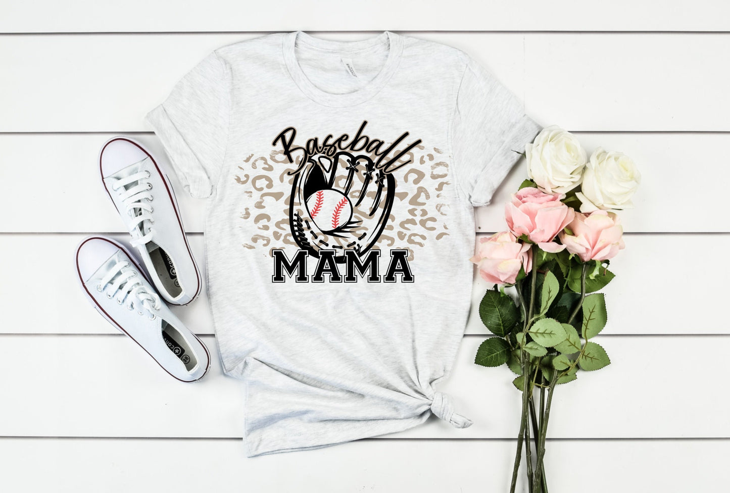 Baseball Shirt, Mom Baseball Shirt, Baseball Mama, Cheetah Baseball Shirt, Cute Baseball Mama Shirt, Leopard Baseball Mama Tee, Baseball Tee