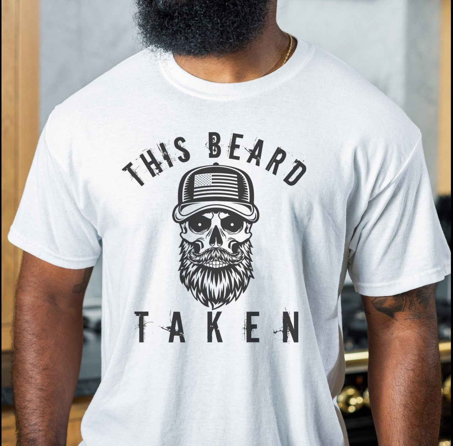 Bearded Guy Shirt, Valentines Day Gift for Him, This Beard Taken, Gift for Him, Husband Gift, Engagement Gift, Unisex Tee, Bearded Guy, Man