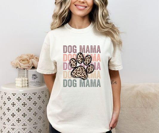 Dog Mom Shirt, Color Comfort Color Fur Mom Shirt, Oversized Comfort Color Tee, Mother's Day Tee Funny Graphic T-shirt, Beach Tee, Lake Shirt